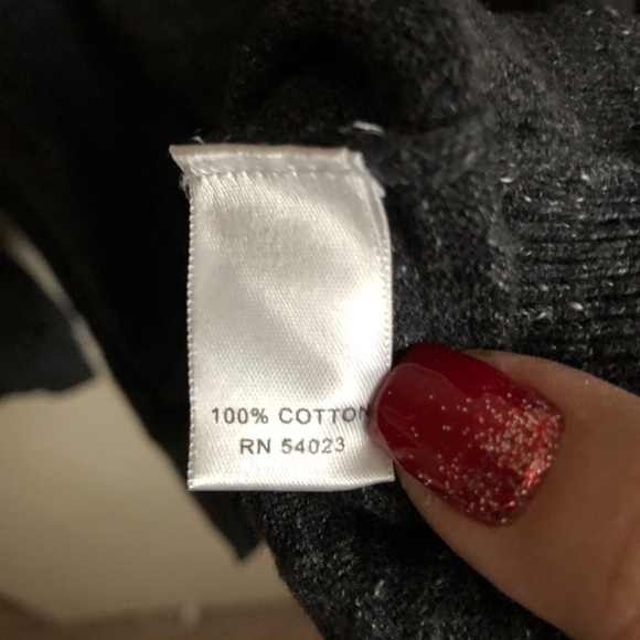 Banana Republic Grey Mock Neck Popover Sweater - Picture 8 of 9